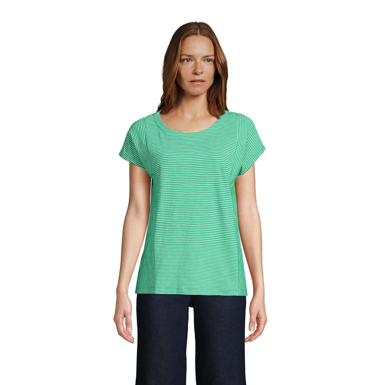 Lands end women's clearance short sleeve shirts