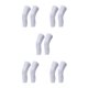 thumbnail image 3 of Yuarrent 2 pack/lot equipo deportivo para adultos rodilleras hexagonales a prueba de golpes para rodilleras mejoradas blanco S Type2 NO2, 3 of 6