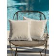 thumbnail image 4 of Outdoor Pillows Waterproof, Boho Floral Tile Bedding Throw Pillows with Insert for Couch Sofa Bed, Vintage Beige Sounthwest Middle Century 18x18 Inch Pillowcases Decorative Patio Pillow Set of 2, 4 of 8