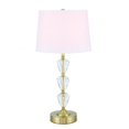 thumbnail image 1 of Elegant Decor TL3029BR Mae 1 Light Brass Table Lamp, 1 of 2