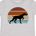 thumbnail image 4 of Inktastic Hunting Dog Retro Sunset Boys or Girls Toddler T-Shirt, 4 of 5