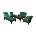 thumbnail image 6 of Deep Seating Patio Furniture Set - 6 Piece Outdoor Conversation Set, 6 of 6