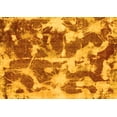 thumbnail image 1 of Ahgly Company Machine Washable Indoor Rectangle Abstract Yellow Modern Area Rugs, 2' x 3', 1 of 4