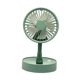 thumbnail image 5 of Pequeño ventilador de mesa plegable y ajustable para celebraciones festivas, ideal para niños y niñas, juegos sensoriales, juegos de rol simulación. Verde, 5 of 10