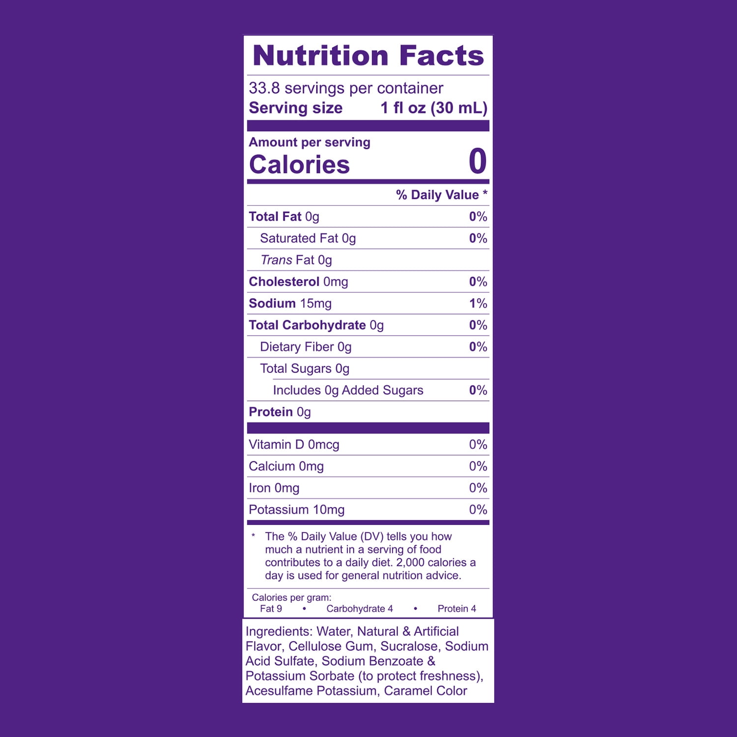 Girl Scouts Coconut Caramel Sugar Free Syrup, 1 Liter