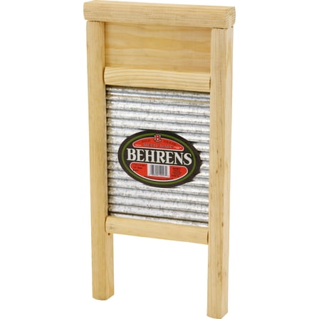 Behrens BWBG7 Galvanized Washboard, Small, Each
