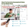 thumbnail image 5 of 1P Din Rail Smart Energy Meter Power Consumption KWh Meter Circuit Breaker Switch Relay Voltmeter For Smart Home ,Real-Time Energy Data, 5 of 5