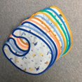 thumbnail image 5 of ensemble De Bavoirs Trois Pices Pour Bb, Bavoir En Coton Velcro Impermable/pack Conomique, 5 of 5