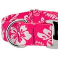 thumbnail image 5 of Country Brook Petz® 1 1/2 inch Premium Pink Hawaiian Dog Collar, Large, 5 of 5