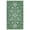 Green/White, variant on HIWEAVER 9' x 18' Gray/White Outdoor Rug PP Plastic Straw Woven Waterproof Patio Rug with Border Portable Outside Carpet for Balcony Deck Picnic Garden Decor