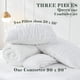 thumbnail image 5 of Set de edredón Bonlino White Boho Shabby Chic Queen/King, 5 of 7