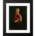 thumbnail image 2 of Halfdan Egedius 15x18 Black Modern Framed Museum Art Print Titled - Portrait of Mari Clasen (1895), 2 of 5