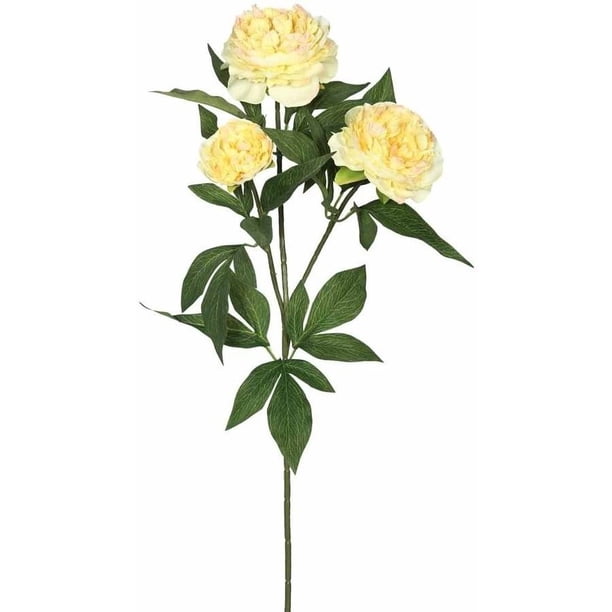 Vickerman 27" Artificial Yellow Rose Spray (3 Per Pack)