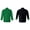 Green With Black, variant on Warrior Point men,s multicolors with Black Piping 3/4 Sleeve Chef Coat (set of 2 pcs) Kitchen Bakery & Proffesional Chef coat