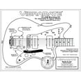 thumbnail image 2 of Vibramate V5-JAM Jazzmaster / Jaguar Bridge Adapter Kit for Bigsby B5, 2 of 3