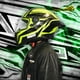 thumbnail image 5 of Casco Cerrado Noss N801 Verde, 5 of 5