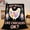 Black3, variant on Black I Just Really Like Chickens Ok Floral Chicken Throw Blanket Soft Plush for Home