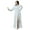 White, variant on XMMSWDLA Robes for Women Plush Fleece Bath Robe Shawl Collar Long Robe Nightgown Womens Robes Long