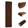 thumbnail image 3 of Stair Treads Non-slip Solid Wood Carpet Floor Stair Protectors Device Mat kit for Elders Pets and Kids 76 cm*20 cm 1Pc, 3 of 9