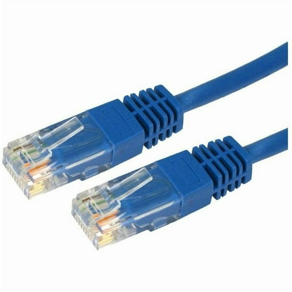 4XEM 6FT Cat6 Molded RJ45 UTP Ethernet Patch Cable (Blue)