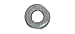Hillman Zinc-Plated Steel 7/16 in. USS Flat Washer 205 pk