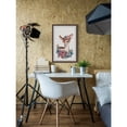 thumbnail image 3 of Marmont Hill Deer in Flowers Framed Painting Print, 3 of 6