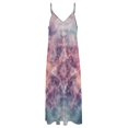 thumbnail image 4 of Kaleidoscope Mandala Colorful Floral Boho Sleeveless Dress for Women Clothing Female Women's Summer Skirt, 4 of 7
