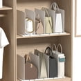 thumbnail image 4 of ABS Shelf Divider Holder For Closet, Books, Tableware Organizer, Flexible Assembly, Quick Items Classification, 4 of 8