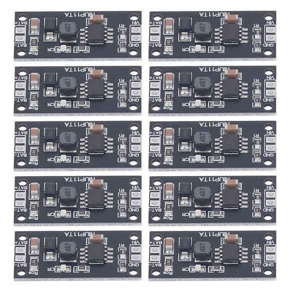 Placa de carga de batería, módulo de carga de batería de 10 piezas Módulo de carga de batería Placa de módulo de carga de batería Diseño revolucionario