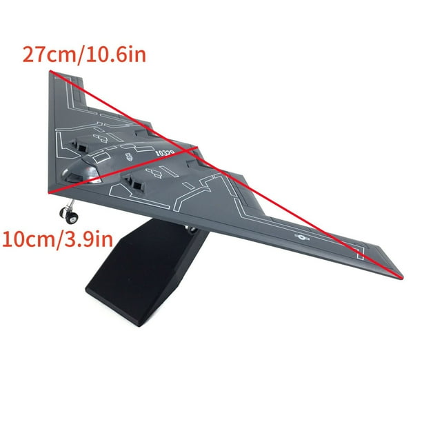Modèle d'avion américain B1b moulé sous pression à l'échelle 1/144, modèle de bombardier stratégique Lancer de B-1B, jouet d'affichage fini, collection de cadeaux  26