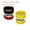 Black Red,Yellow, variant on Unique Bargains Captain's Armband Elastic Arm Band 2 Pack Black Red Yellow