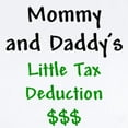 thumbnail image 2 of CafePress - Mommy & Daddy's Little Tax Deduction Infant Bodysu - Baby Light Bodysuit, Size Newborn - 24 Months, 2 of 4