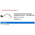 thumbnail image 2 of Throttle Position Sensor Connector - Compatible with 1991 - 1997 BMW 318is 1992 1993 1994 1995 1996, 2 of 2
