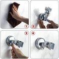 thumbnail image 4 of Soporte de cabezal de ducha ajustable extraíble con ventosa Montaje en pared de ducha Soporte de cabezal de ducha reutilizable Sin taladro a prueba de agua esquí esquí Gafas de esquí, 4 of 5