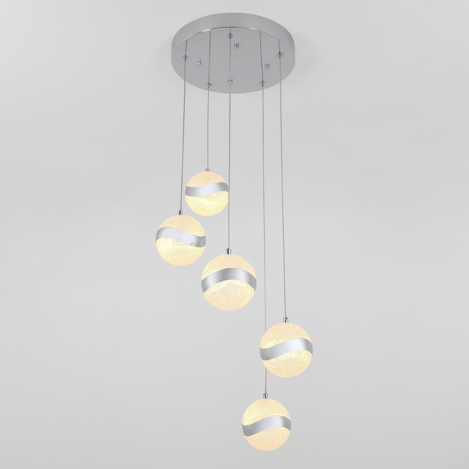 Artika Wavey 5 LED Integrated Pendant