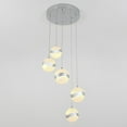 thumbnail image 3 of Artika luminaire Wavey à 5 lumières à DEL intégrées, 3 of 8