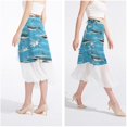 thumbnail image 4 of Shark Stylish Chiffon Women's Beach Dress with Polyester Straps - for Beach Skirts, 4 of 6
