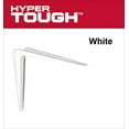thumbnail image 5 of Hyper Tough 8 inch x 10 inch Shelf Bracket White, 5 of 8