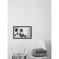 thumbnail image 5 of Marmont Hill Black and White Palms Framed Wall Art, 1.50" x 12.00", 5 of 6
