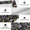 thumbnail image 6 of Green Pink Wildflowers Outdoor Rug for Patio/Deck/Porch, Non-Slip Large Area Rug 5 x 8 Ft, Pastoral Botanical Leaves Indoor Outdoor Rugs Washable Area Rugs, Reversible Camping Rug Carpet Runner, 6 of 8