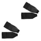 thumbnail image 1 of Vogacara Paquete de 2 guantes para el cuidado de las manos, muñequeras, mantenimiento del calor, estabilizador de masaje elástico reutilizable Negro 2piezas, 1 of 6