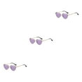 thumbnail image 4 of Gafas de Sol en Forma de Corazón Minnieouse PVC Lente TAC Color Púrpura, 4 of 6