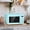 green, variant on 700W Retro Countertop Microwave Oven, 0.7 Cu Ft Compact Kitchen Microwave with 5 Power Levels, 8 Auto Cooking Menus, 360° Glass Turntable, LED Display, Child Lock for Apartment Dorm Studio, Golden