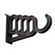 thumbnail image 4 of FUTUREORYY Organizador De Gancho Para Puerta Negro De Plástico Premium Ideal Para Colgar Prendas Y Accesorios, 4 of 8