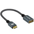 thumbnail image 1 of <a>Mini HDMI to HDMI Adapter, Mini HDMI Male to full HDMI Female Cable Adapter, 1 of 5
