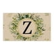 thumbnail image 1 of Felpudos con letras para puerta delantera, decoración Floral, felpudos con iniciales, entrada al aire libre, decoración de apellidos para el hogar, interior y exterior, 1 of 3