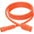 thumbnail image 2 of Tripp Lite 6ft Heavy-Duty Power Extension Cord (IEC-320-C14 to 320-C13), Orange, 2 of 5