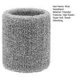thumbnail image 7 of Soumake Wrist Sweatband Super Soft High Elastic Sweat Absorbing Quick-Dry Athletic Exercise Wristband Wrist Wrap, 7 of 7