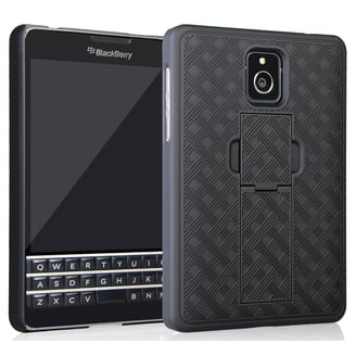 Case for BlackBerry Classic, Nakedcellphone Black Kickstand Slim