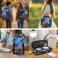 thumbnail image 5 of Yspwyqan School Backpack Set for Kids, Matching Lunch Box Set 4Pcs, Galaxy School Bus Lightweight Casual Bookbag Multi-Pocket Fits 15.6 Laptop for Travel, 5 of 7
